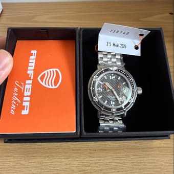 Новые механические часы Vostok Amphibia Turbina 230700