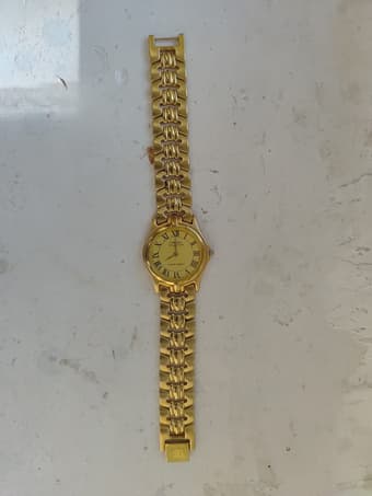 Позолоченные наручные часы CEWANG 22K